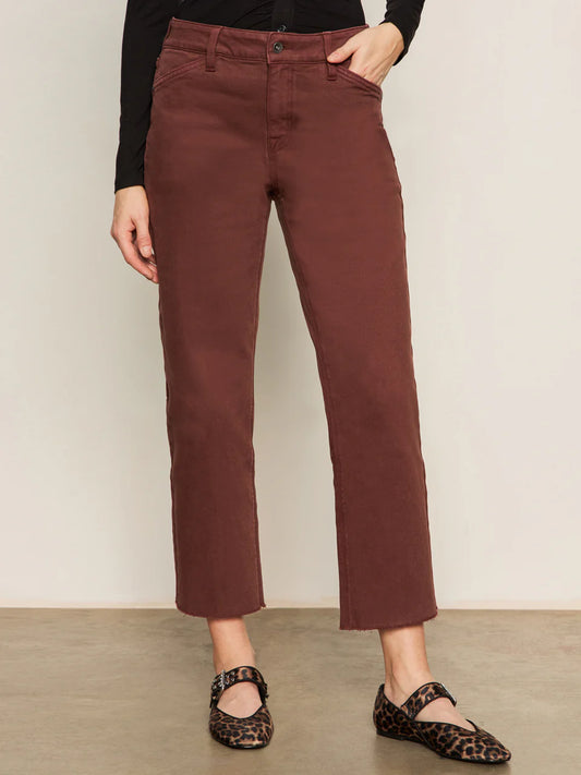 Cadence 90's Straight Crop Denim