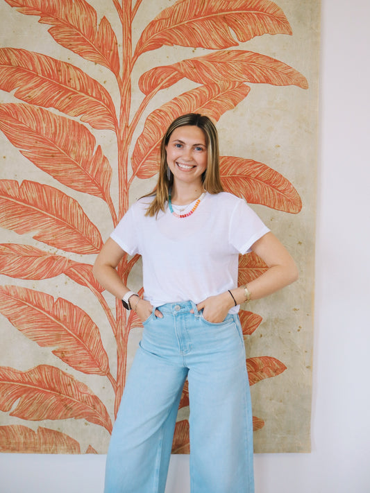 Tourist Tee - White