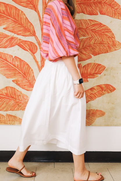 Poplin Skirt