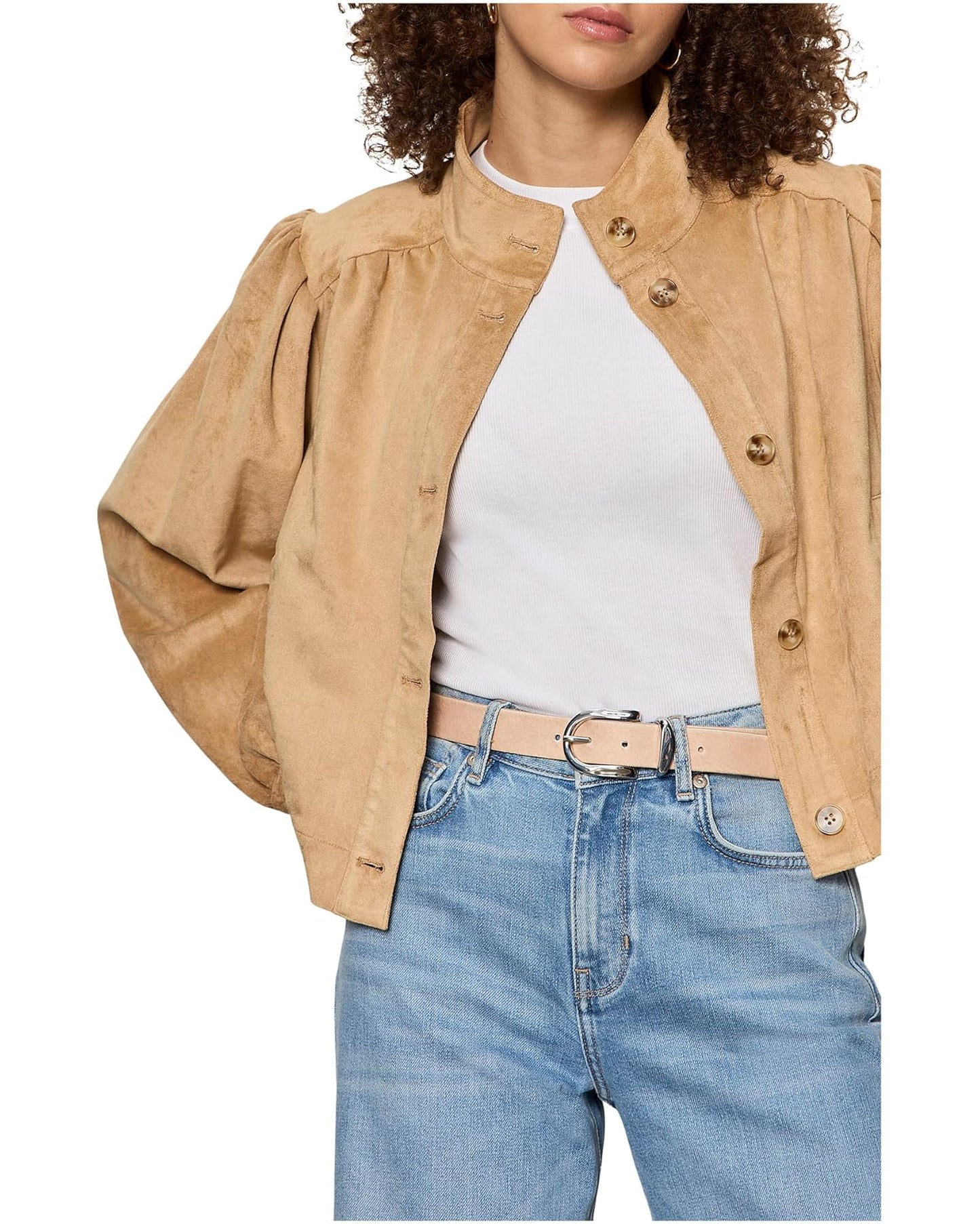 Charlotte Suede Jacket