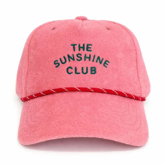Terrycloth Sunshine Club Trucker Hat